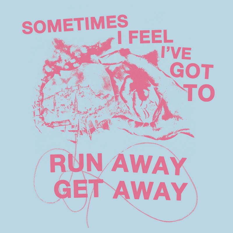 Design of the tearjerker screen printed DIY t-shirt featuring "Tainted Love", a Northern Soul anthem by Gloria Jones, covered by Soft Cell
